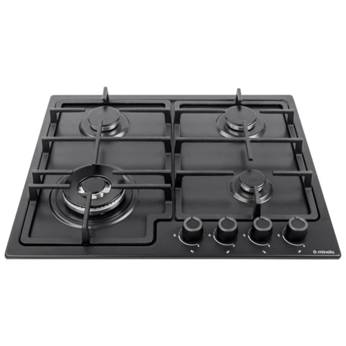Варочная поверхность газовая Minola MGM 616224 BL: Расположение панели спереди