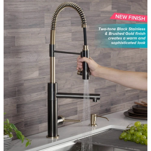 Змішувач для кухонного миття Kraus KPF-1603SBBG