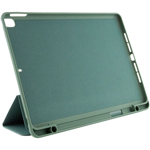 Аксессуар для iPad Epik Smart Case Green for iPad 10.2 2019-2021/iPad Air 2019/Pro 10.5: Особенности отделение для стилуса, Приятен на ощупь, Складывается в подставку, Стильный дизайн, Удобно держать в руке