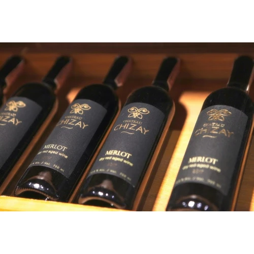 Вино Chizay Merlot красное сухое выдержка 9 мес 0.75 (CHZ4820001632804) фото 7