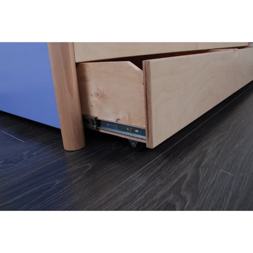 Ліжко з системою зберігання Indigo Wood індиго (30271)