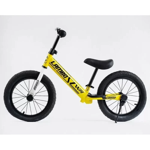 Беговел Corso Lambo 14" (L-0474): Цвет желтый