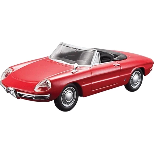 Автомодель Bburago – Alfa Romeo Spider 1966 (красная 1:32) (18-43047)