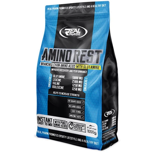 Амінокислота для спорту Real Pharm Amino Rest 1000 g / 87 servings / Fruit Punch