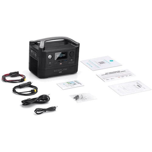 Зарядная станция EcoFlow RIVER Max 576Wh (EFRIVER600MAX-EU): Емкость батареи, мАч 160000