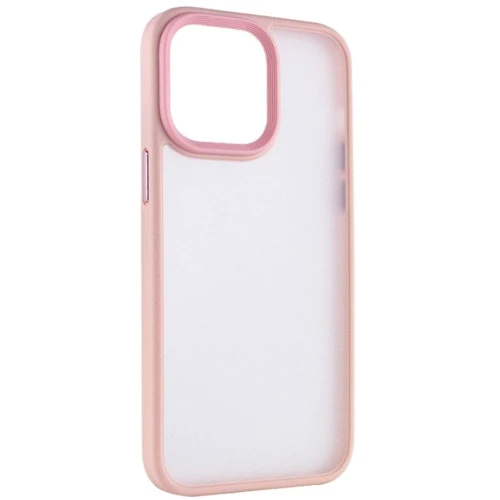 Чохол для iPhone Mobile Case TPU+PC Metal Buttons Pink for iPhone 15 Pro: Колір розовый