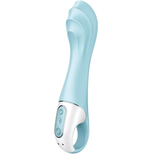 Вібратор Satisfyer Air Pump Vibrator 5+ blue