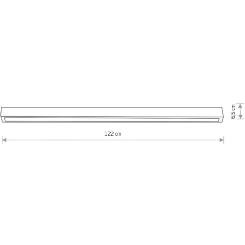 Світильник Nowodvorski 7556 Straight ceiling led T8LED: Тип Потолочные светильники