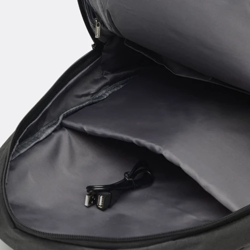 Мужской рюкзак Monsen черный (C1006-black): Тип ручки Короткая ручка, Плечевой ремень