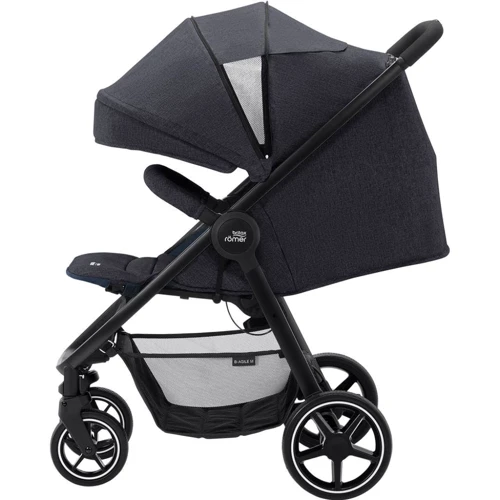Прогулочная коляска BRITAX-ROMER B-AGILE M Black Shadow: Материал колес полиуретан