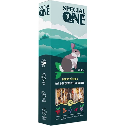 Палочки Special One Ягодные для декоративных грызунов 90 г (4823082423491)