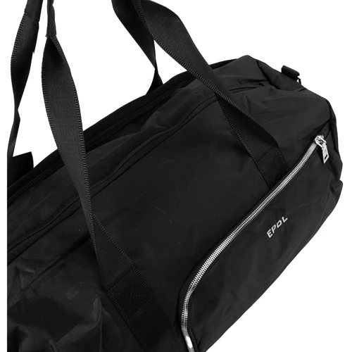 Дорожная сумка Epol черная (VT-6016-06-black): Застежка Молния