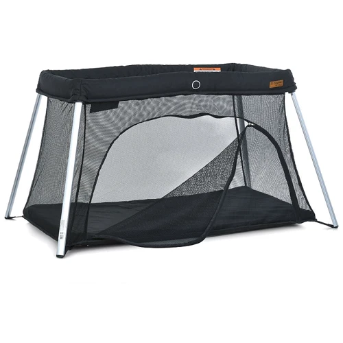 Детская кроватка-манеж 2в1 EL Camino SO EASY (ME 1194 Black)