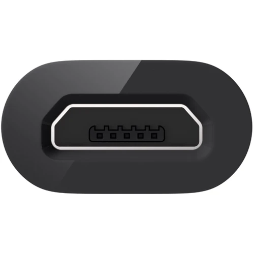 Адаптер Belkin Adapter USB-C to microUSB 12W Black (F2CU058BTBLK): Додаткові роз'єми microUSB