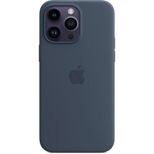Чохол для iPhone Apple for iPhone 14 Pro Max Silicone Case with MagSafe Storm Blue (MPTQ3) 