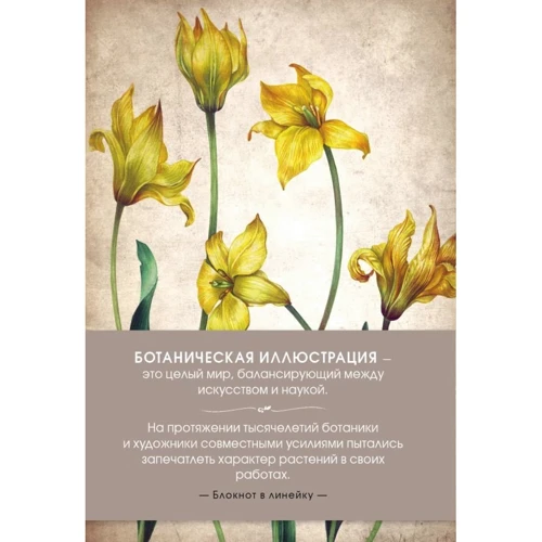 Блокнот. Ботаническая иллюстрация (зеленый)