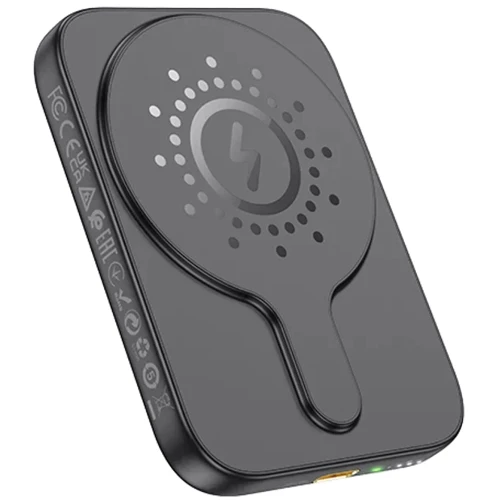 Зовнішній акумулятор Hoco Power Bank 5000mAh J117 Esteem Magnetic PD 20W Black
