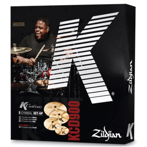 Набір тарілок ZILDJIAN K CUSTOM DARK BOX SET 5 PC: Вид Набор
