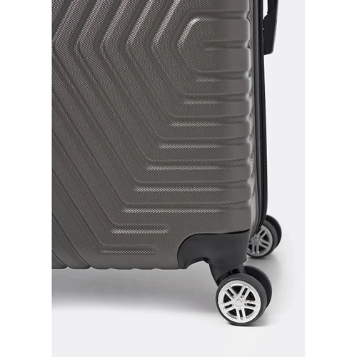 Чемодан Ricco Grande XL графит (T1ABS600graphite-XL): Материал Пластик