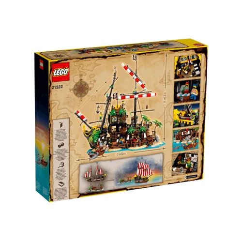 LEGO Ideas Пірати Затоки Барракуди (21322): Серія Ideas