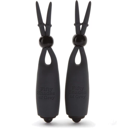 Виброзажимы для сосков Fifty Shades of Grey, Sweet Torture Vibrating Nipple Clamps