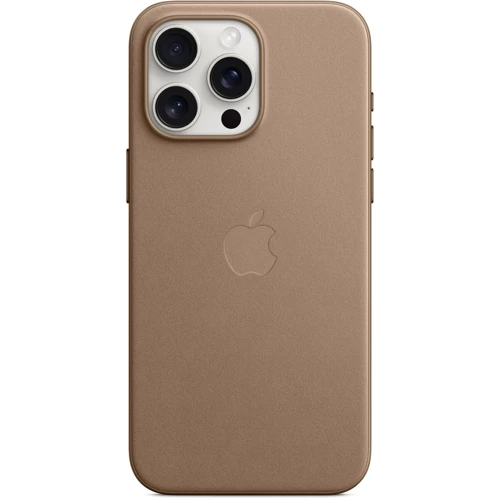 Чехол для iPhone Apple iPhone 15 Pro Max FineWoven Case with MagSafe - Taupe (MT4W3ZM/A): Тип чехла накладка на заднюю часть