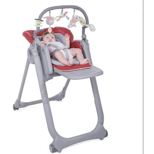 Стульчик для кормления Chicco Polly Magic Relax Red Passion: Тип классический стульчик