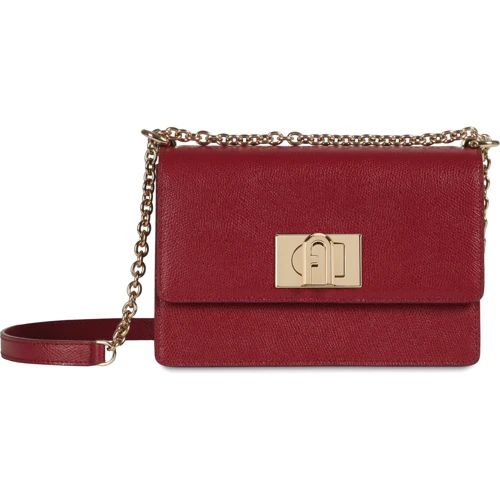 Женская сумка кросс боди Furla 1927 Mini Crossbody 20 Bafkaco бордовая (BAFKACOARE000CGQ00)