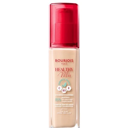 Bourjois Radiance Reveal Healthy Mix Foundation №49.5 N Ivory vanilla Тональный крем 30 ml