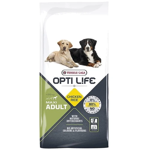 Сухой корм Opti Life Adult Maxi для собак крупных пород 12.5 кг (59182)