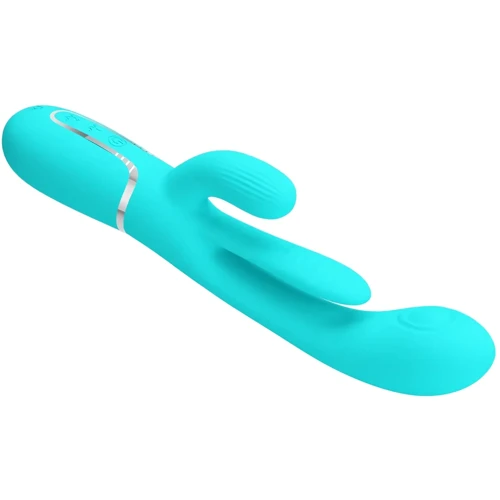 Вибратор 3в1 LYBAILE Pretty Love Shonia Turquoise (BW-500041-1)