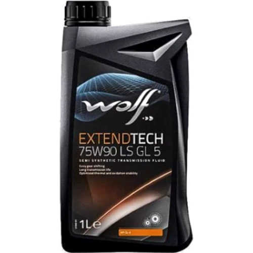 Трансмиссионное масло Wolf Oil Extendtech 75W-90 1 л