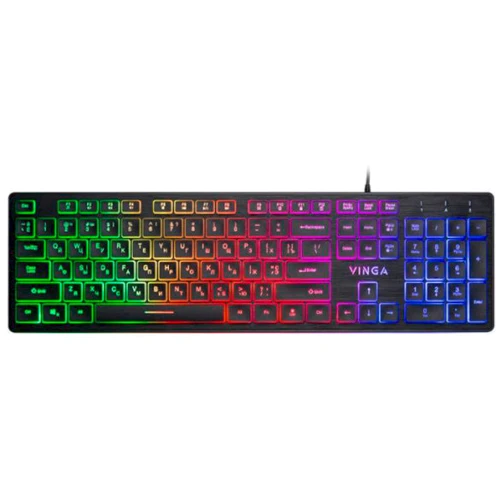 Клавіатура Vinga KB410 black