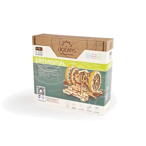 Механический 3D пазл UGEARS "Дифференциал" (70132)