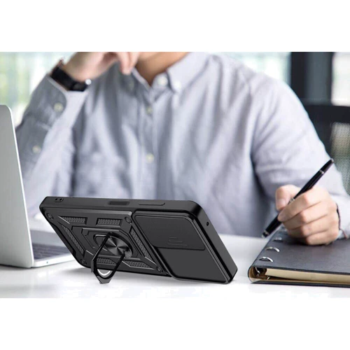 Чохол для телефона BeCover Military Black для Infinix Hot 40i (X6528B) (710673)