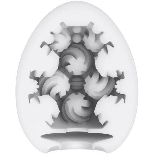 Мастурбатор-яйцо Tenga Egg Curl с рельефом из шишечек