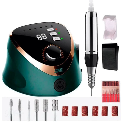 Фрезер для манікюру та педикюру SML Nail Sander M12 Зелений: Тип Набор для маникюра и педикюра