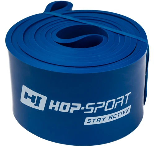 Эспандер Hop-Sport Резинка для фитнеса 28-80 кг синяя (HS-L064RR) фото 8