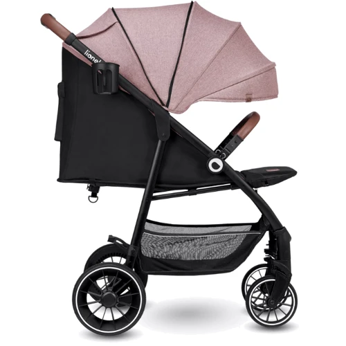 Прогулочная коляска Lionelo Alexia Pink Rose: Ширина шасси 56 см