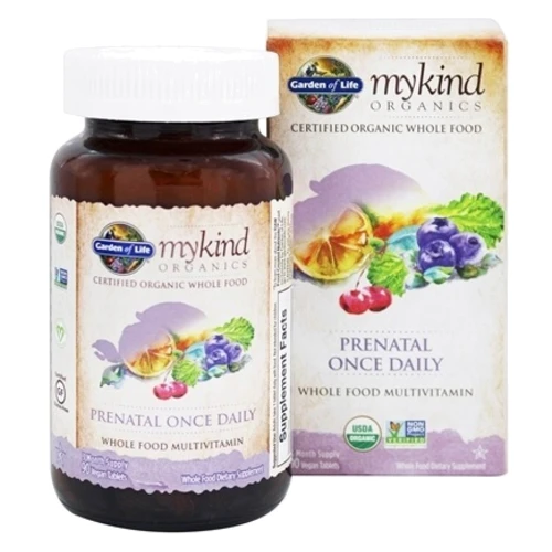 Garden of Life MyKind Organics, Prenatal Once Daily, 90 Vegan Tablets (GOL-11857)