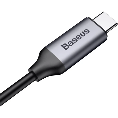 Кабель Baseus Cable USB-C to USB-C C-Video 4.3A 1.2m Black (CATCY-C0G) фото 3
