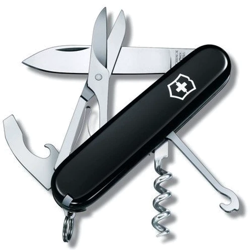 Мультитул Victorinox Compact 91мм/15предметов/черный (1.3405.3)