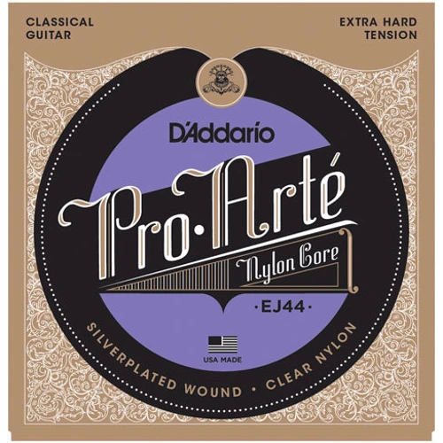 Струна для гитар Струны D`ADDARIO EJ44 PRO-ARTE EXTRA-HARD TENSION