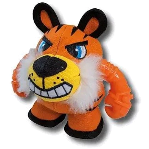 Игрушка для собак Croci Warriors Tiger плюшевый тигр с пищалкой 18х12х12 см (C6098012)