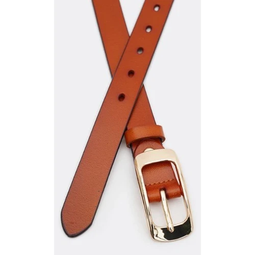 Жіночий ремінь Borsa Leather рудий (CV1ZK015-goldginger): Стать Женский