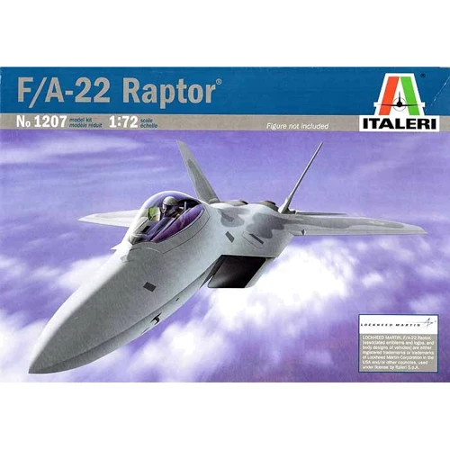 Модель Italeri Винищувач F-22 "Raptor" (IT1207)