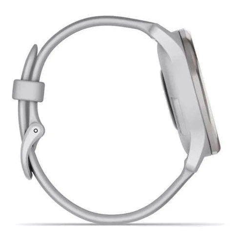 Смарт-часы Garmin Vivomove Trend Silver Stainless Steel Bezel with Mist Grey Case and Silicone Band (010-02665-03): Виды спорта Плавание, Велоспорт, Бег
