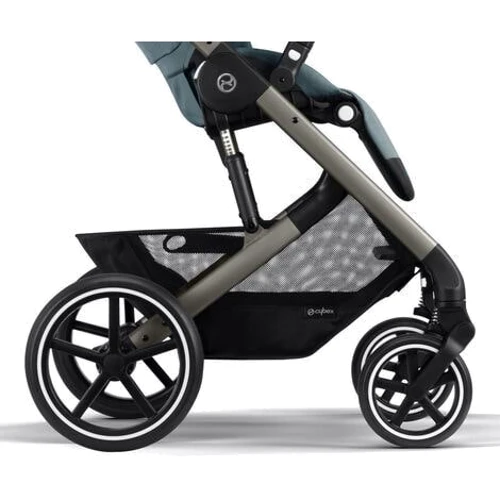 Прогулочная коляска Cybex Balios S Lux TPE Seashell Beige с бампером (522002565) фото 11
