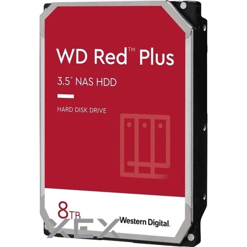Внутрішній жорсткий диск WD Red Plus 8TB (WD80EFPX) UA: Форм-фактор 3.5"
