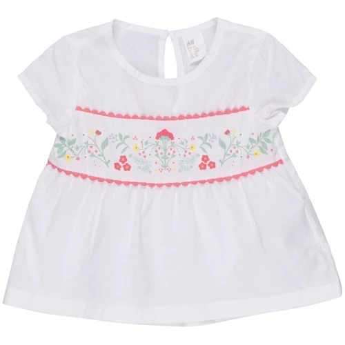 Блуза H&M hm4974246 80 см белая